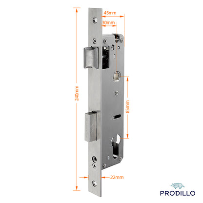 30mm backset mortise lock for smart door locks