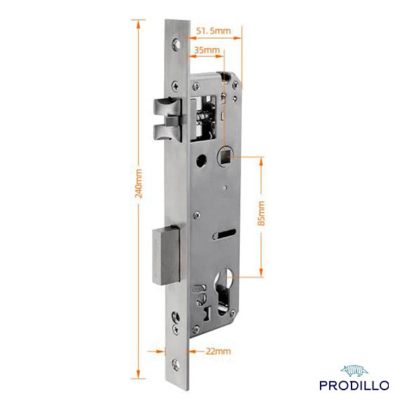Prodillo Mortise Lock Sets (Various Sizes)