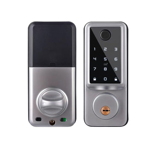 B Series Touchscreen Deadbolt Smart Lock Nickel