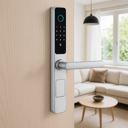 Prodillo MS01 Keyless Smart Mortise Lock - Silver