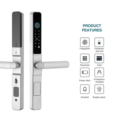 MS01 Smart Door Lock - 6-in-1 keyless fingerprint door lock - Prodillo