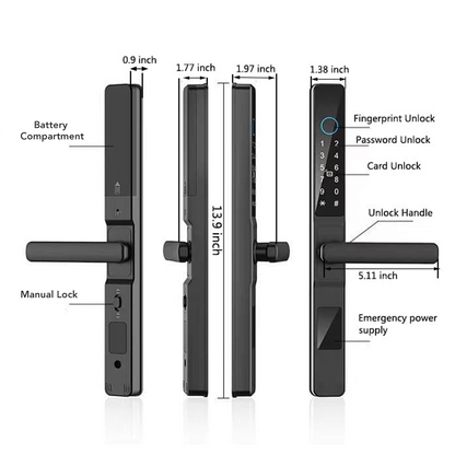 Prodillo MS01 door lock product specs