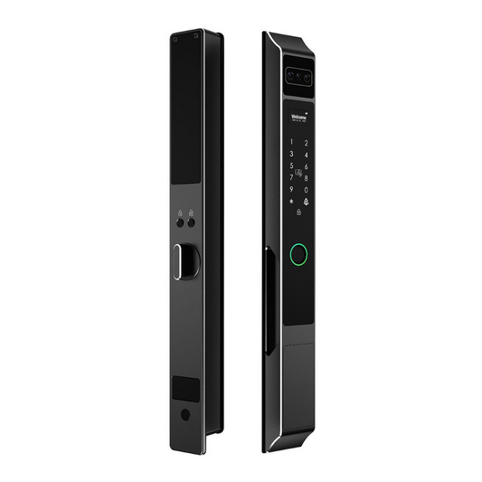 Prodillo Z10 Smart Lock - Black | 2026 model with Facial Recognition, Fingerprint sensor, built in WiFi, LED screen