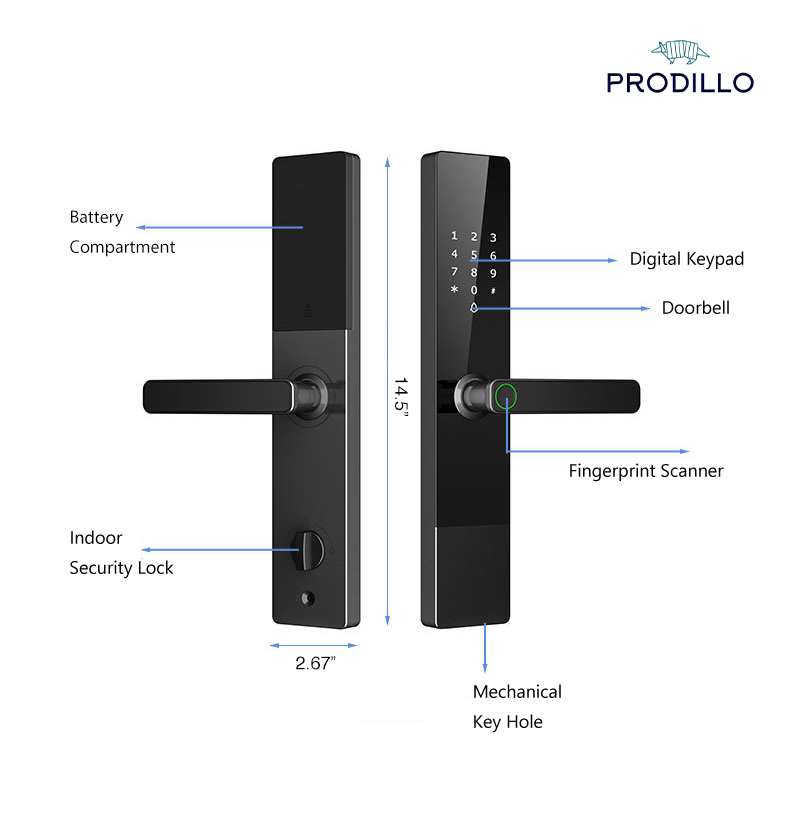 Prodillo R3 Touchscreen Smart Lock