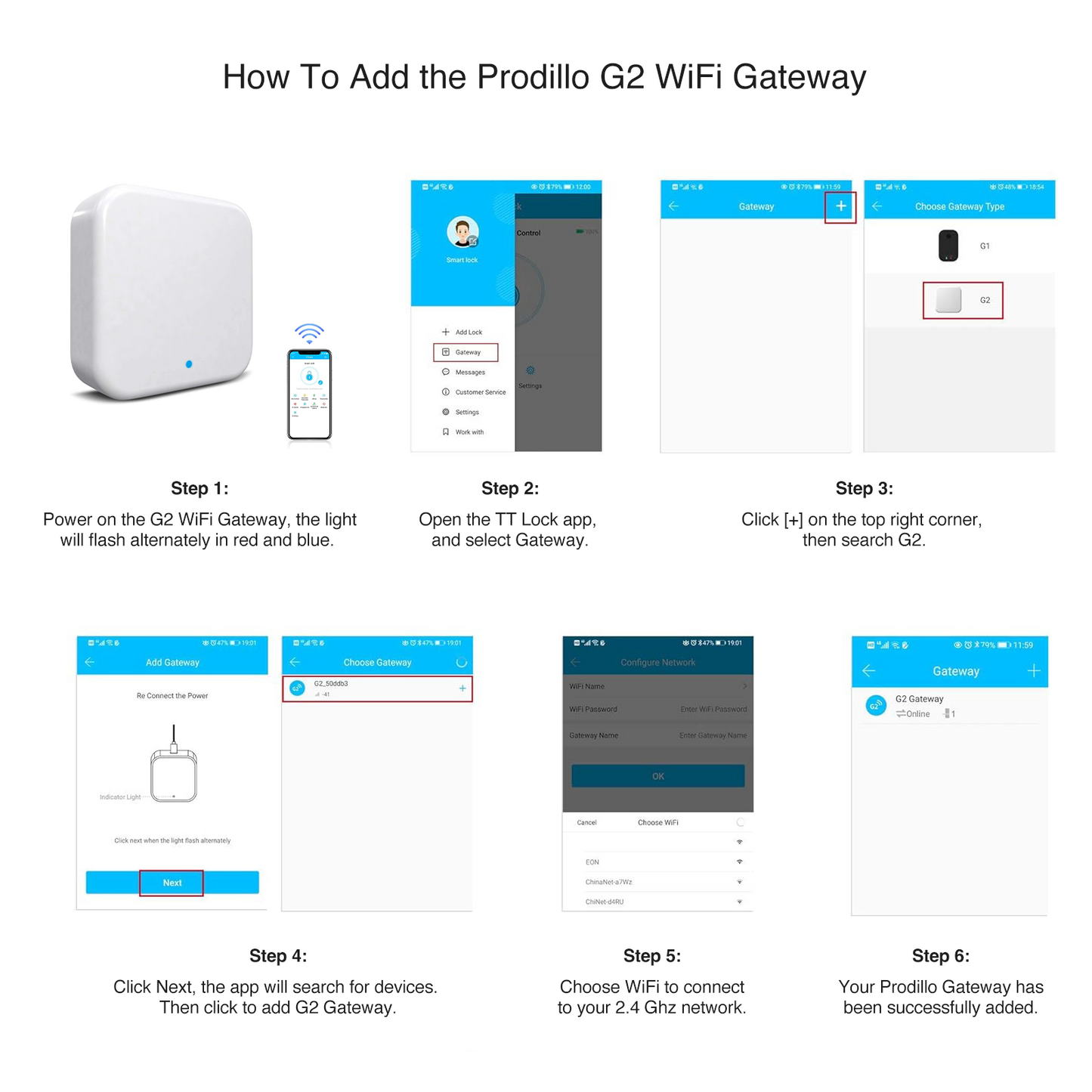 Prodillo G2 WiFi Gateway